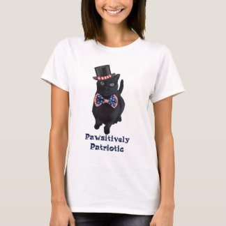 Camiseta Pawsitively patriótico