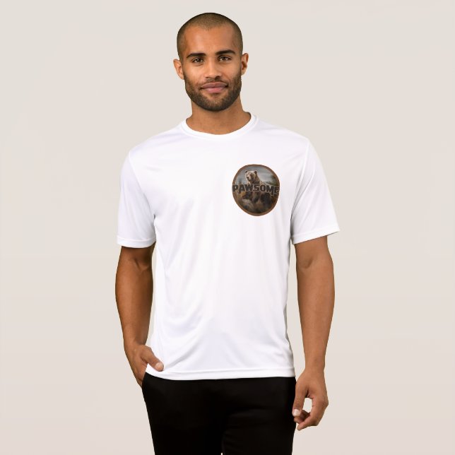 Camiseta Pawsome (Frente Completa)