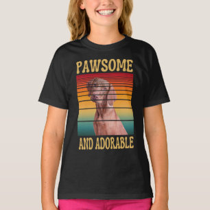 Camiseta PAWSOME E T-Shirt ADORÁVEL
