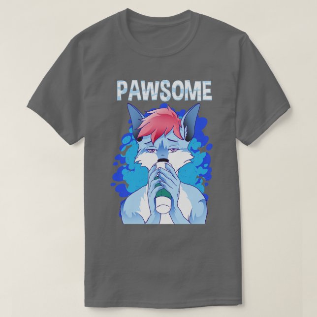 Camiseta Pawsome I Fandom Cospaly 18 (Frente do Design)