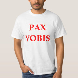 CAMISETA PAX VOBIS CAMISIA