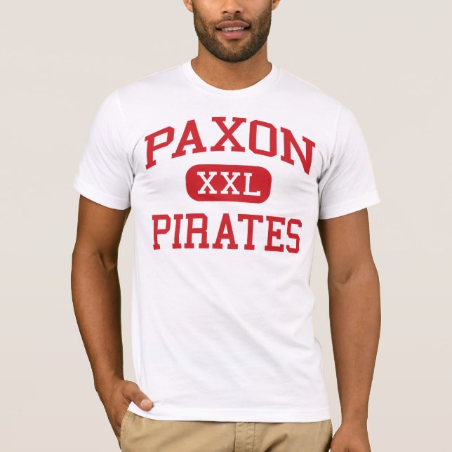 Camiseta Paxon - piratas - meio - Jacksonville Florida (Frente)