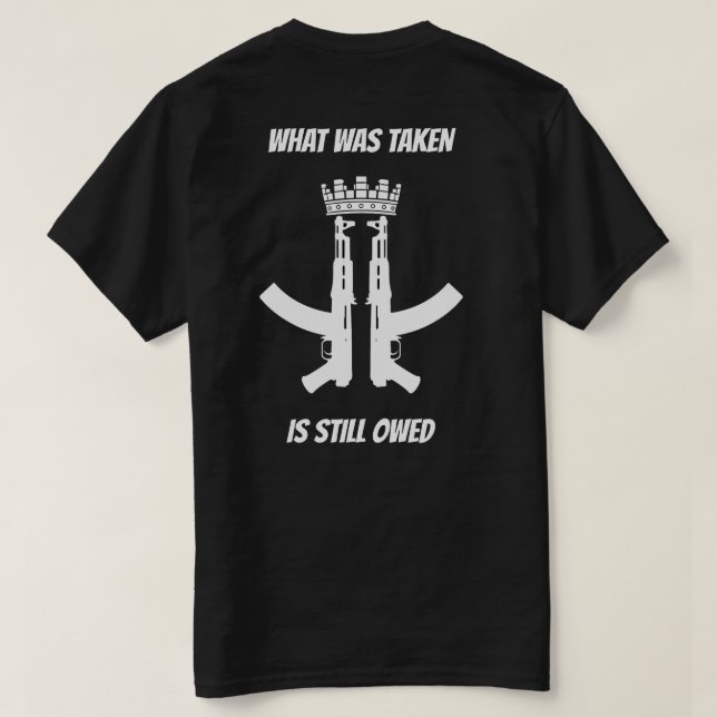 Camiseta Payback Time (Verso do Design)