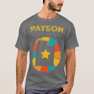 Camiseta Payson Utah Vintage angustiou Souvenir 1