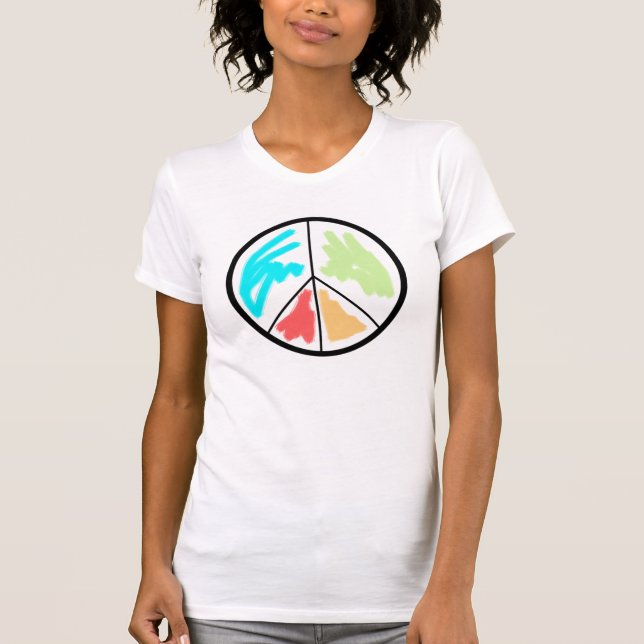 Camiseta paz (Frente)