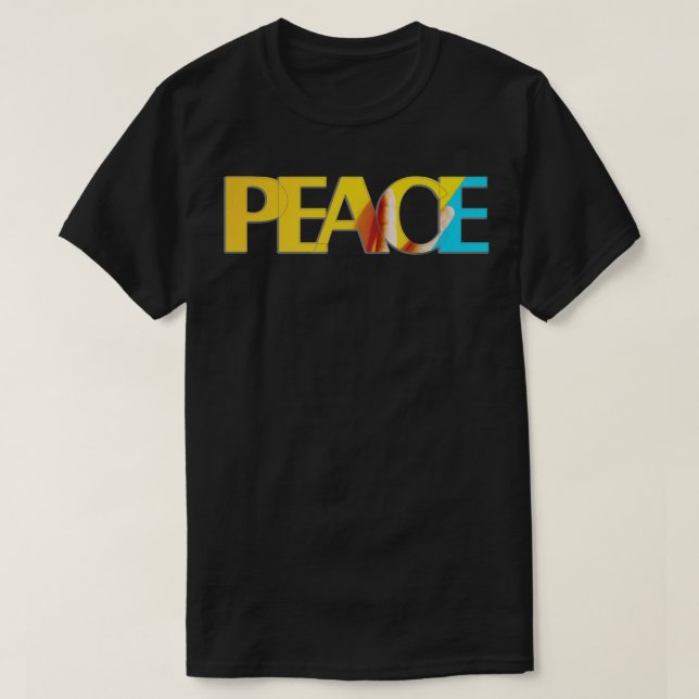 CAMISETA PAZ (Frente do Design)