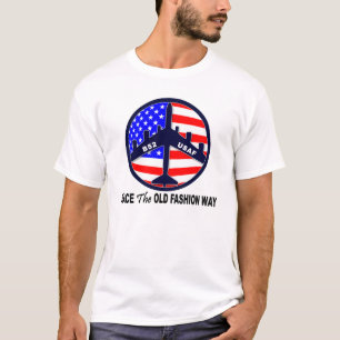 Camiseta Paz a maneira velha da forma