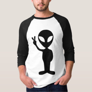 Camiseta Paz alienígena