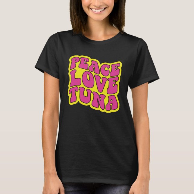 Camiseta Paz Ama Pesca Atuneira (Frente)