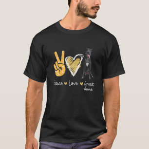 Camiseta Paz Ame Ótimos Cachorros Danosos