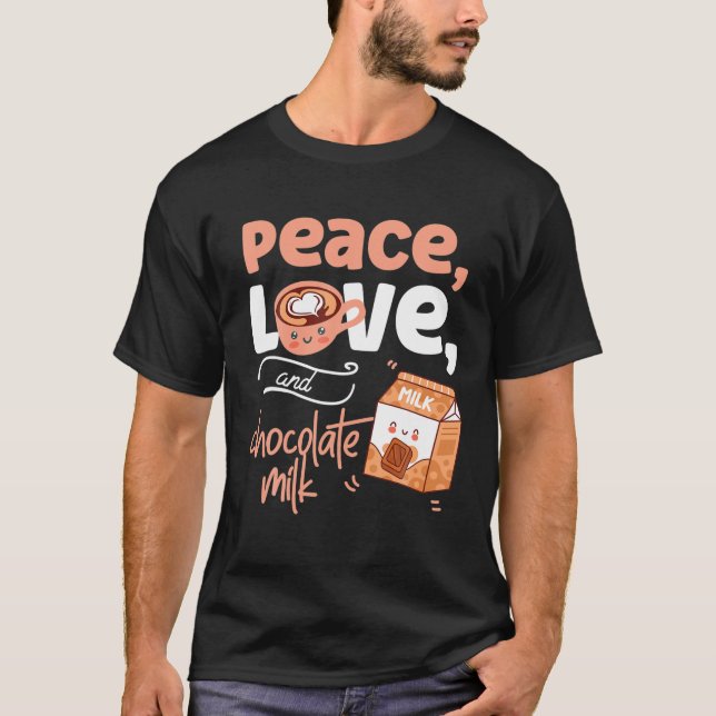 Camiseta Paz, Amor (Frente)