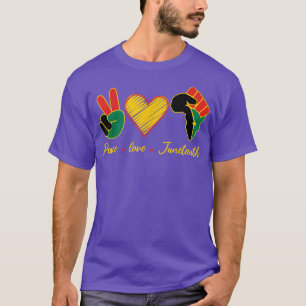 Camiseta Paz Amor 1865 Mulheres Homens