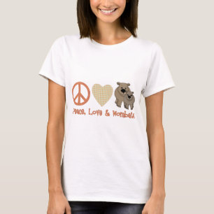 Camiseta Paz, Amor & Mulheres