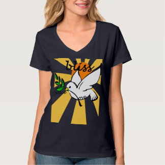 Camiseta Paz, amor & BlissT-Camisas, Capas longas, etc.