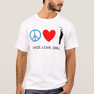 Camiseta Paz, amor, broca
