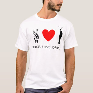Camiseta Paz, amor, broca II