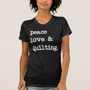 Camiseta Paz, Amor e Corte Presente