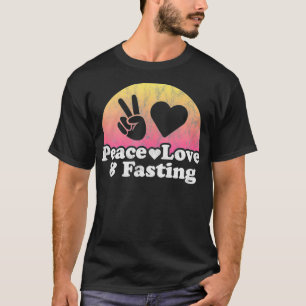 Camiseta Paz, amor e festa