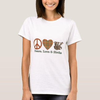 Camiseta Paz, Amor e Largura