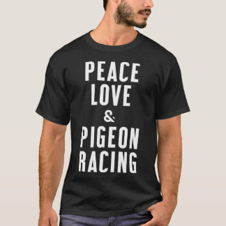 Camiseta Paz, Amor e Pombo Corrida 2