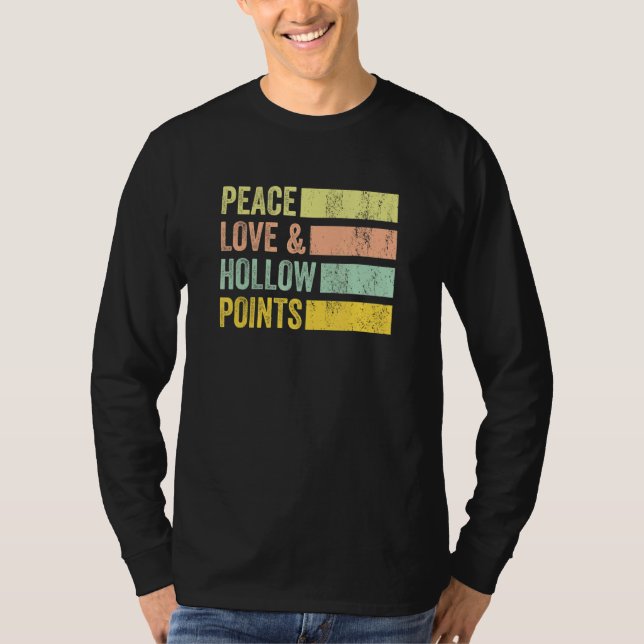 Camiseta Paz, Amor e Pontos Ocultos (Frente)
