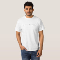 Camiseta Paz Amor Hambúrgueres