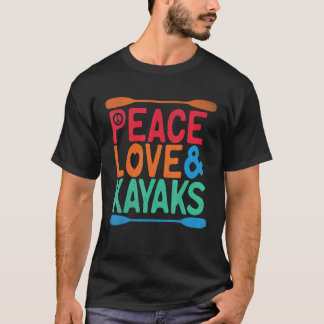 Camiseta Paz amor Kayak Summer