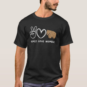 Camiseta Paz, Amor, Retrorna Animais de Morcego