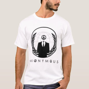 Camiseta Paz anónima