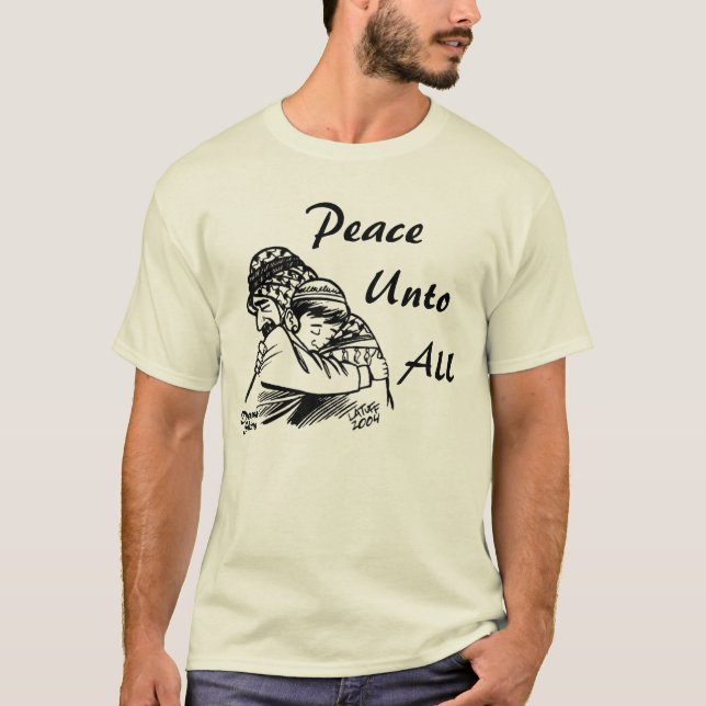 Camiseta Paz até tudo (Frente)