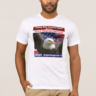 Camiseta Paz através da Força