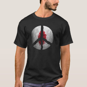 Camiseta paz de japão
