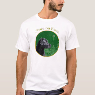 Camiseta Paz de Labrador Retriever (preto)