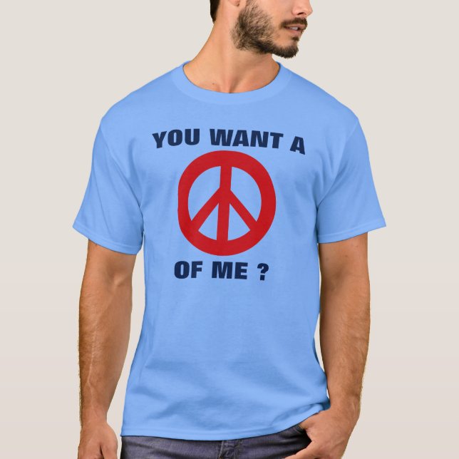 Camiseta Paz de mim (Frente)