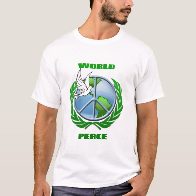 Camiseta Paz de mundo (Frente)