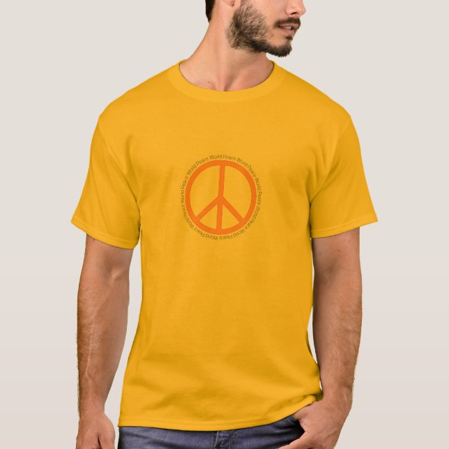 Camiseta Paz de mundo (Frente)