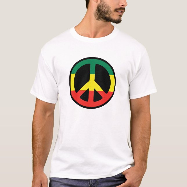 Camiseta Paz de Rasta (Frente)