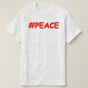 Camiseta "#PAZ" Design. Comprar Agora