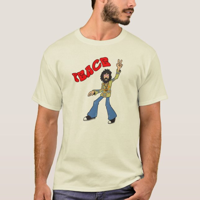 Camiseta Paz do Hippie (Frente)