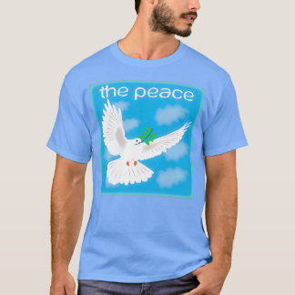 Camiseta paz do pombo