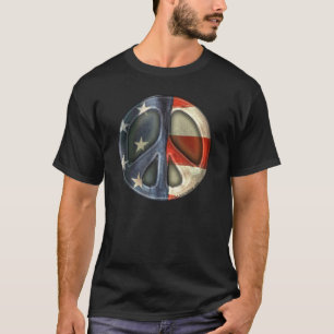 Camiseta Paz do vintage