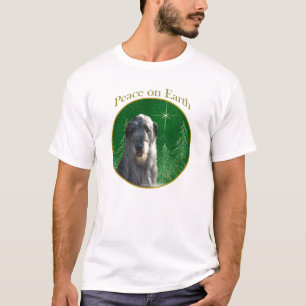 Camiseta Paz do Wolfhound irlandês