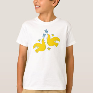 Camiseta Paz e Amor