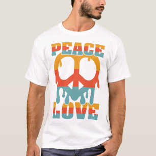 Camiseta Paz e Amor