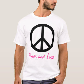 CAMISETA PAZ E AMOR