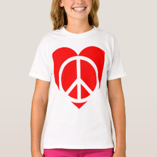 Camiseta Paz e Amor