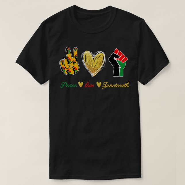 Camiseta Paz e Amor (Frente do Design)