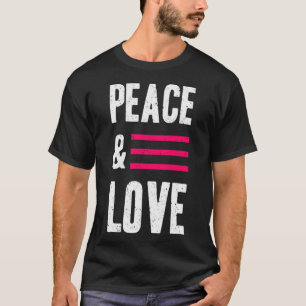 Camiseta Paz e amor