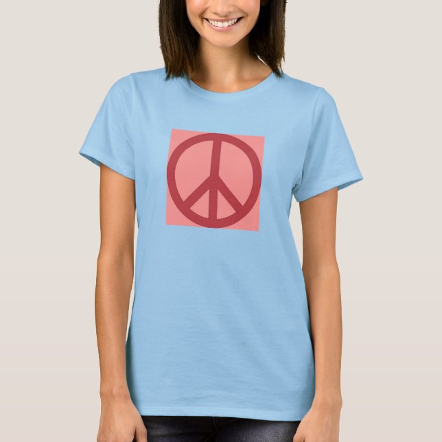 Camiseta Paz e amor (Frente)