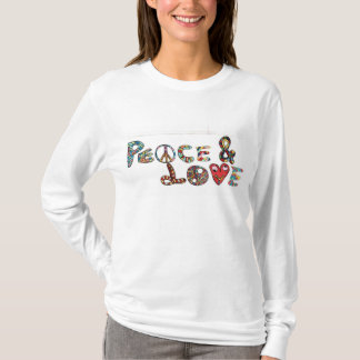Camiseta Paz e amor